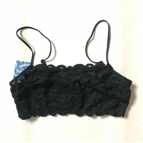 Free People Reese Lace Adjustable Straps Bralette - Picture 2 of 7